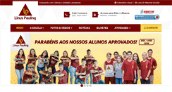 Desktop Screenshot of linuspauling.com.br